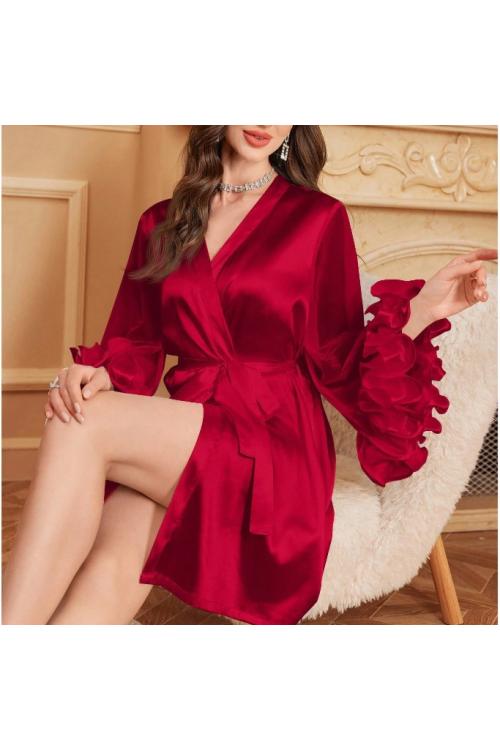 لانجري شبك مثيرة | فساتين نوم مثير شفاف من الدانتيل والشبك للإغراء (للنساء)